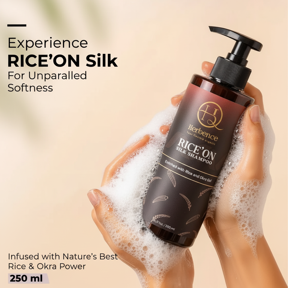Rice'On Shampoo | Frizz-Free Hair in 90 Days