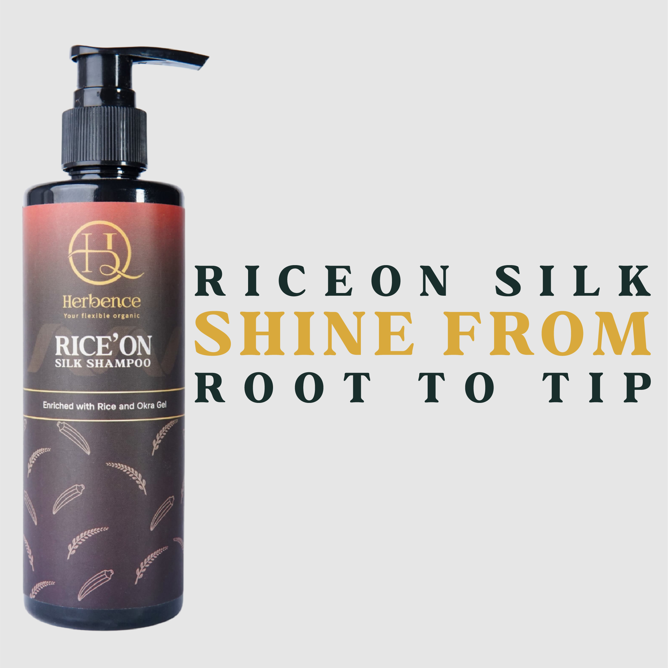RiceOn Silk Shampoo