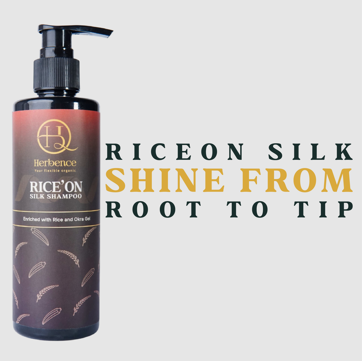 RiceOn Silk Shampoo